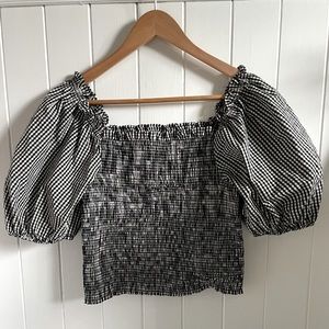 H&M | Puff-Sleeve Blouse